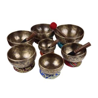 7 Chakra Full Moon Bowl Set
