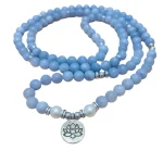 Blue Chalcedony Balance Mala