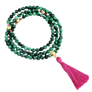 Ruby Zoisite Vitality Mala